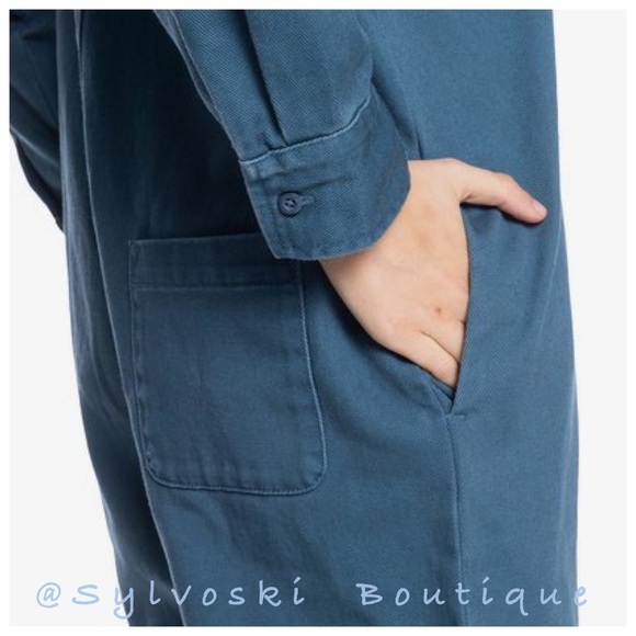 🔥 Quiksilver Womens - Long Sleeve Jumpsuit for Women NWT - Picture 4 of 6